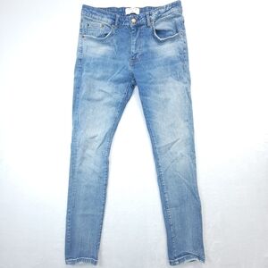 Richie Le Mens Size 30x30.5 Blue Skinny Jeans